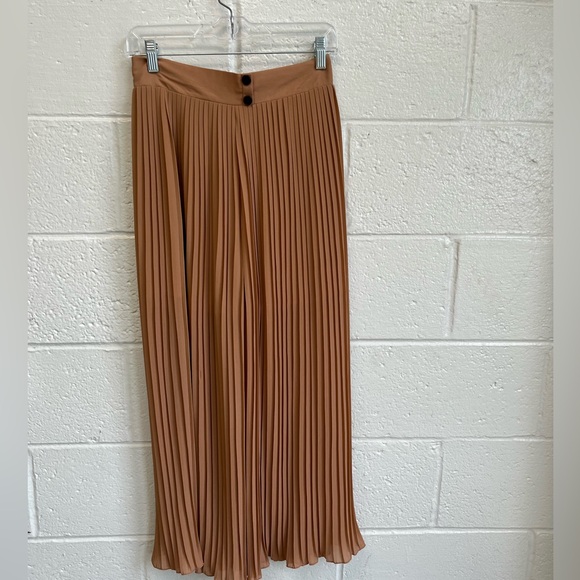 Vintage Orange Pleated Pants Sz. XL (M-L) - Picture 2 of 7